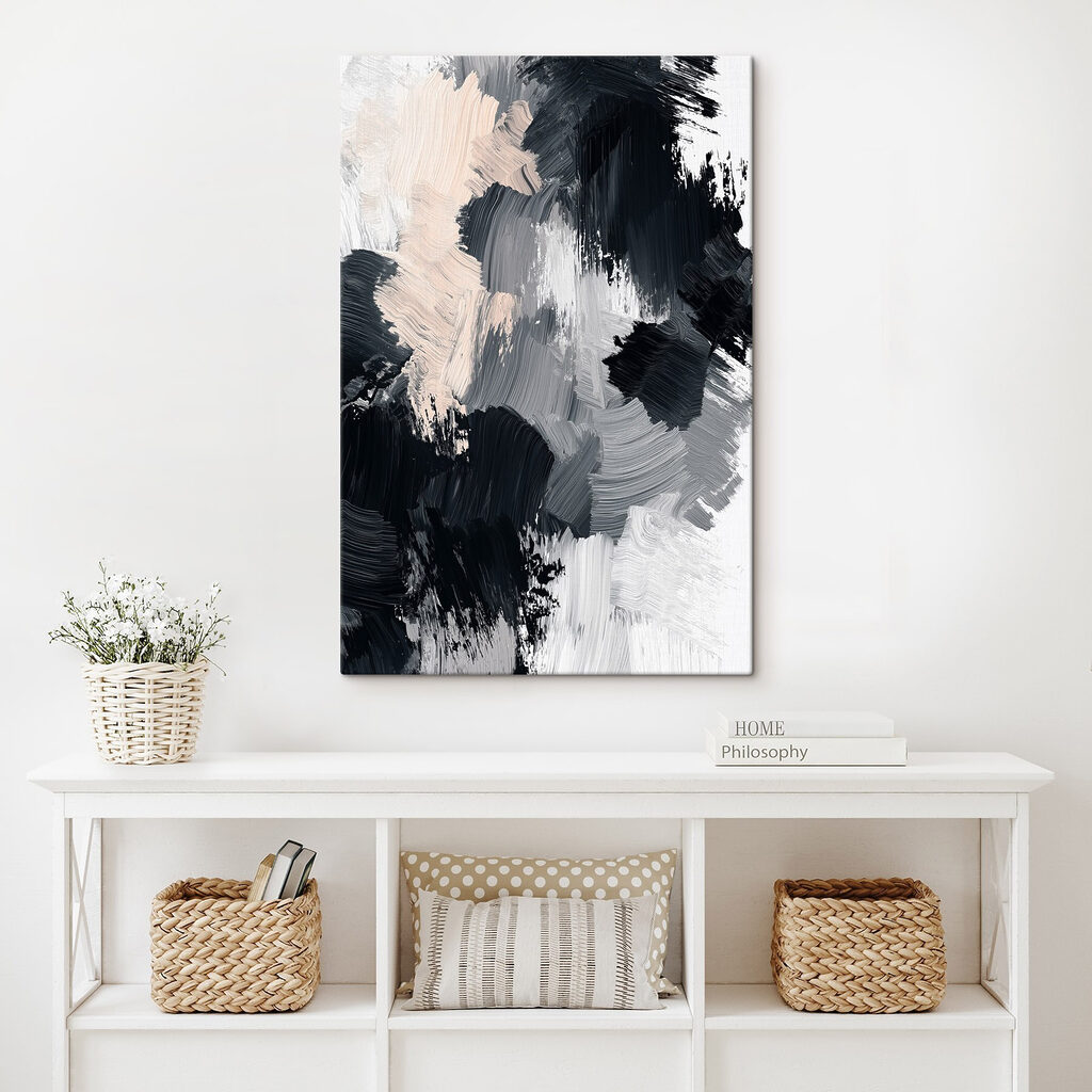 Black and white paint Black and white paint