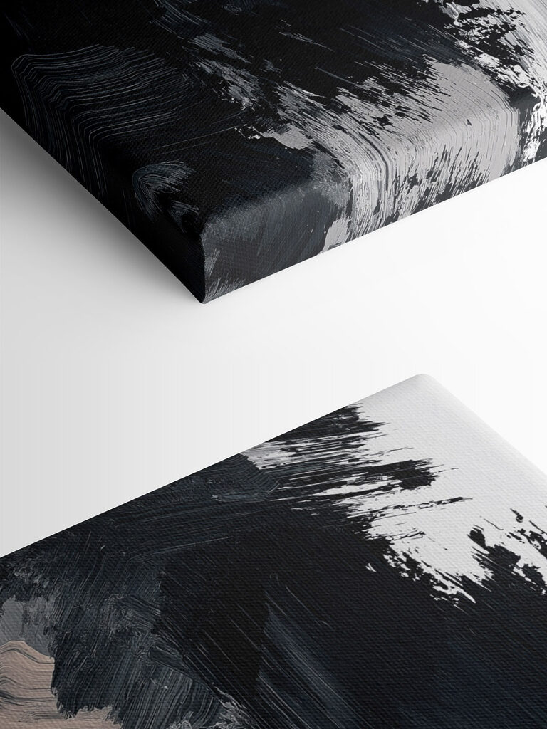 Black and white paint Black and white paint