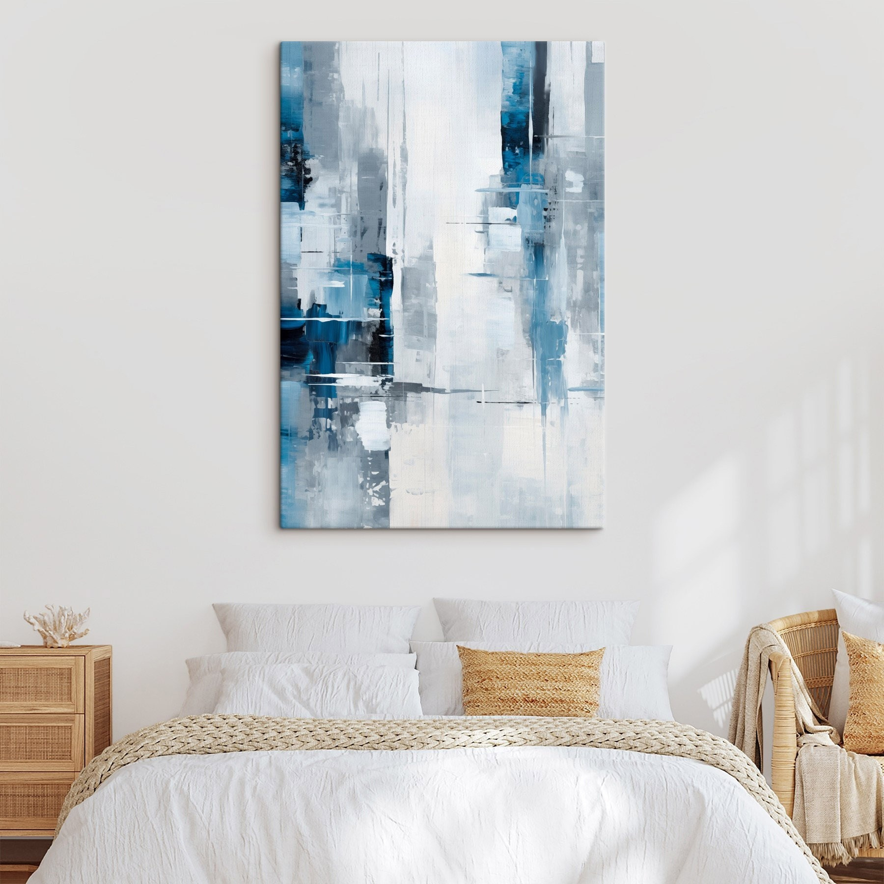 Painting of a city