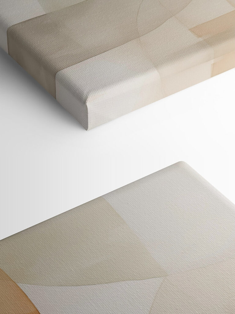 Calm shades in soft abstract pattern