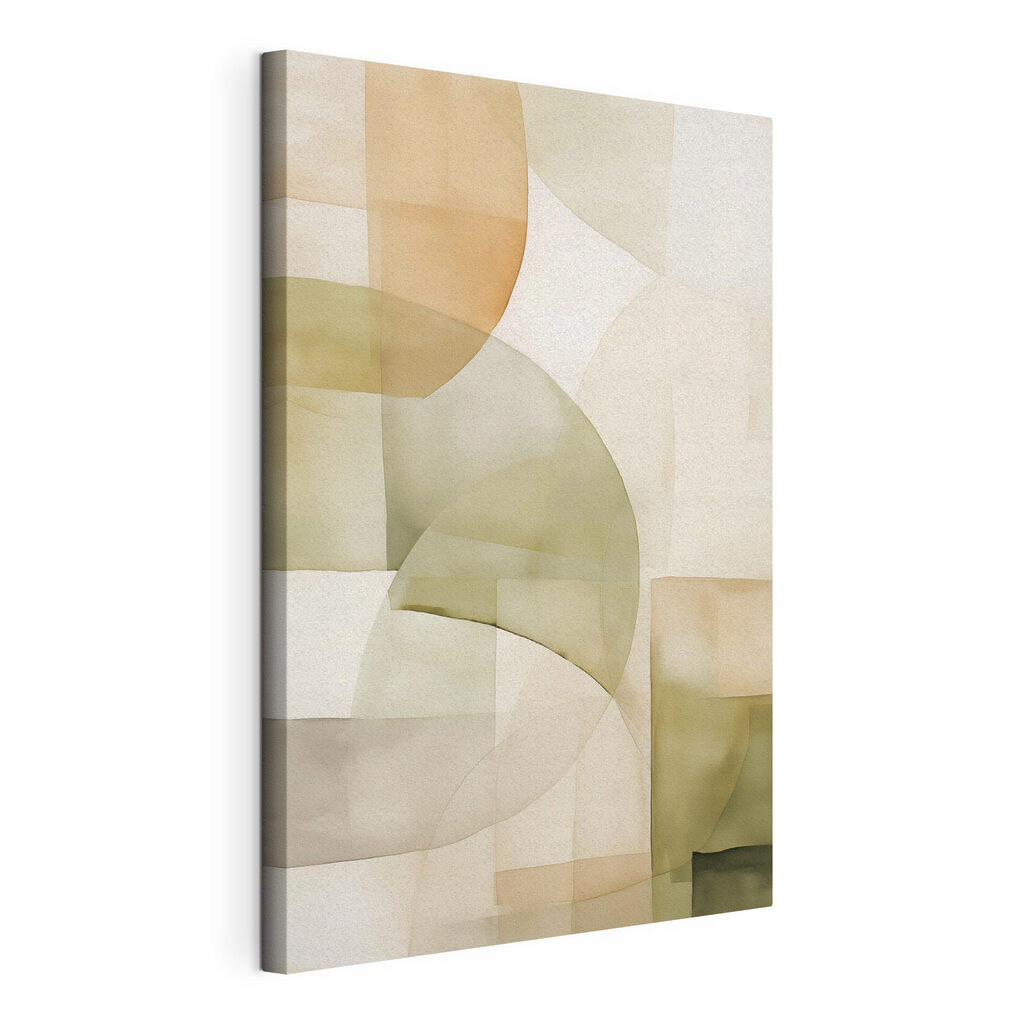 Calm shades in soft abstract pattern