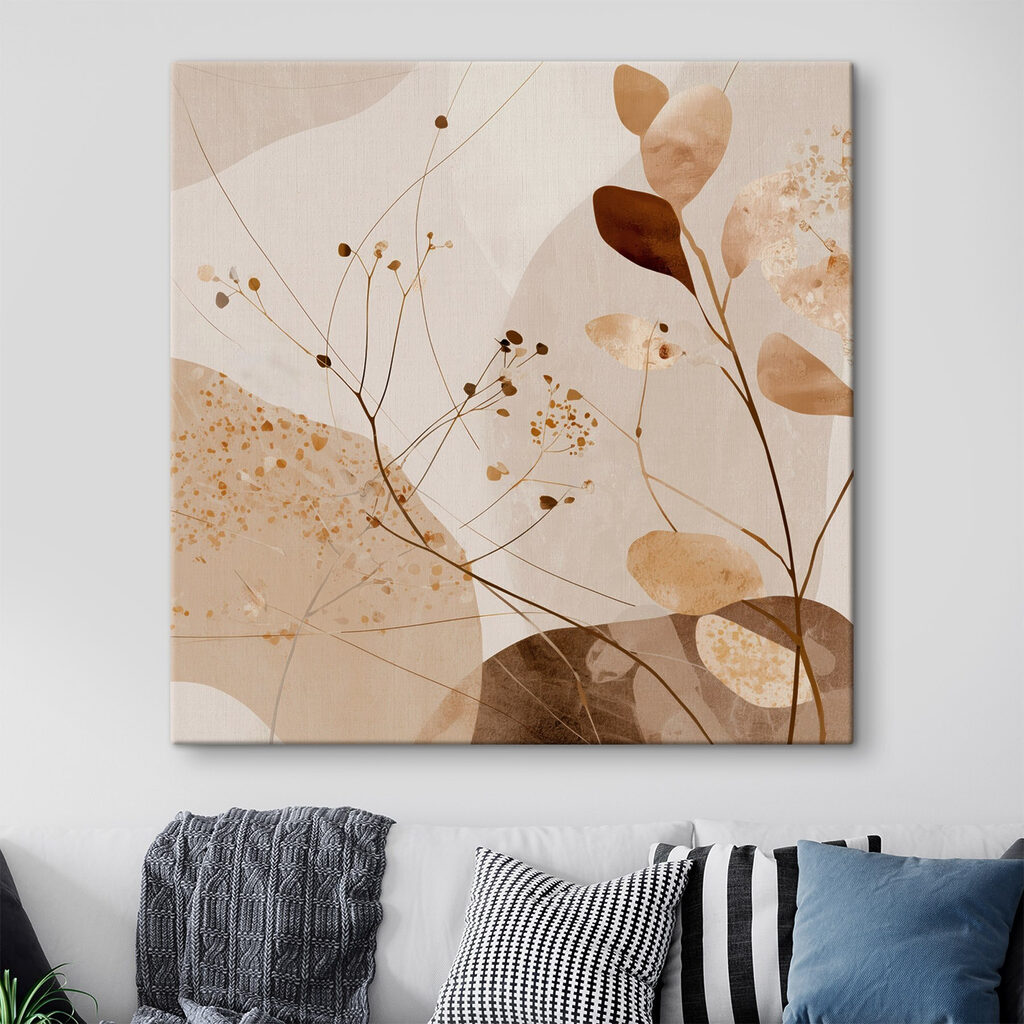 Nature's calm embrace in soft hues