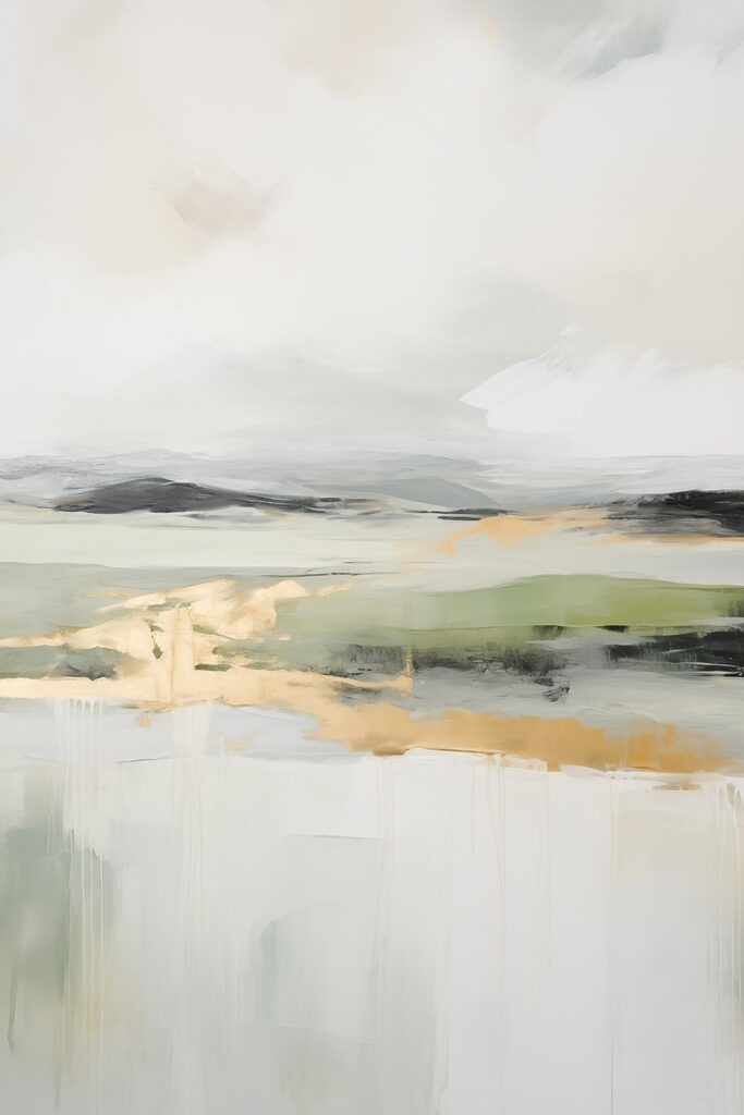 Painting of a landscape Painting of a landscape