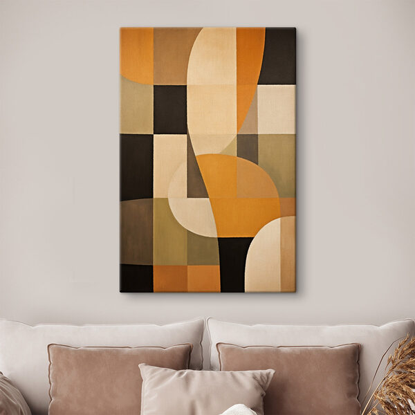 Colorful art piece with different colors