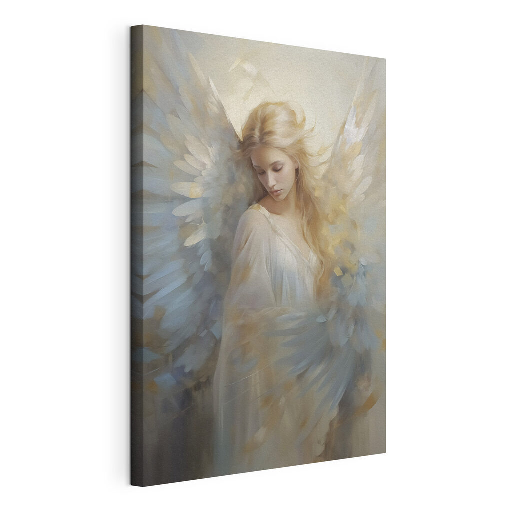 Woman with wings in her hair Woman with wings in her hair