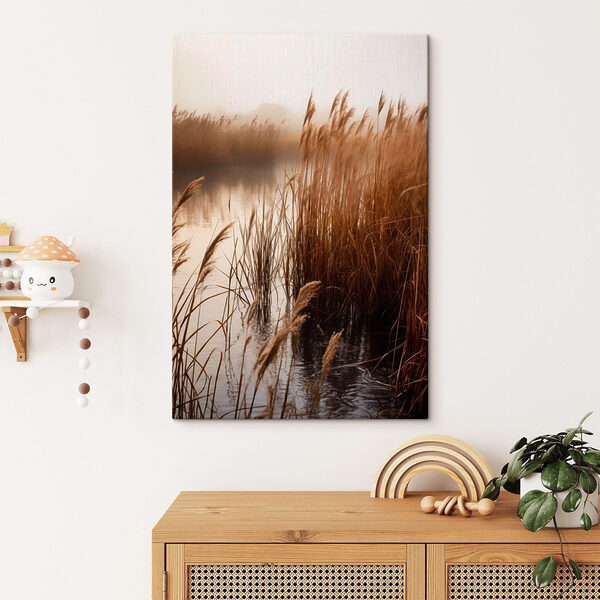 Reeds in the water
