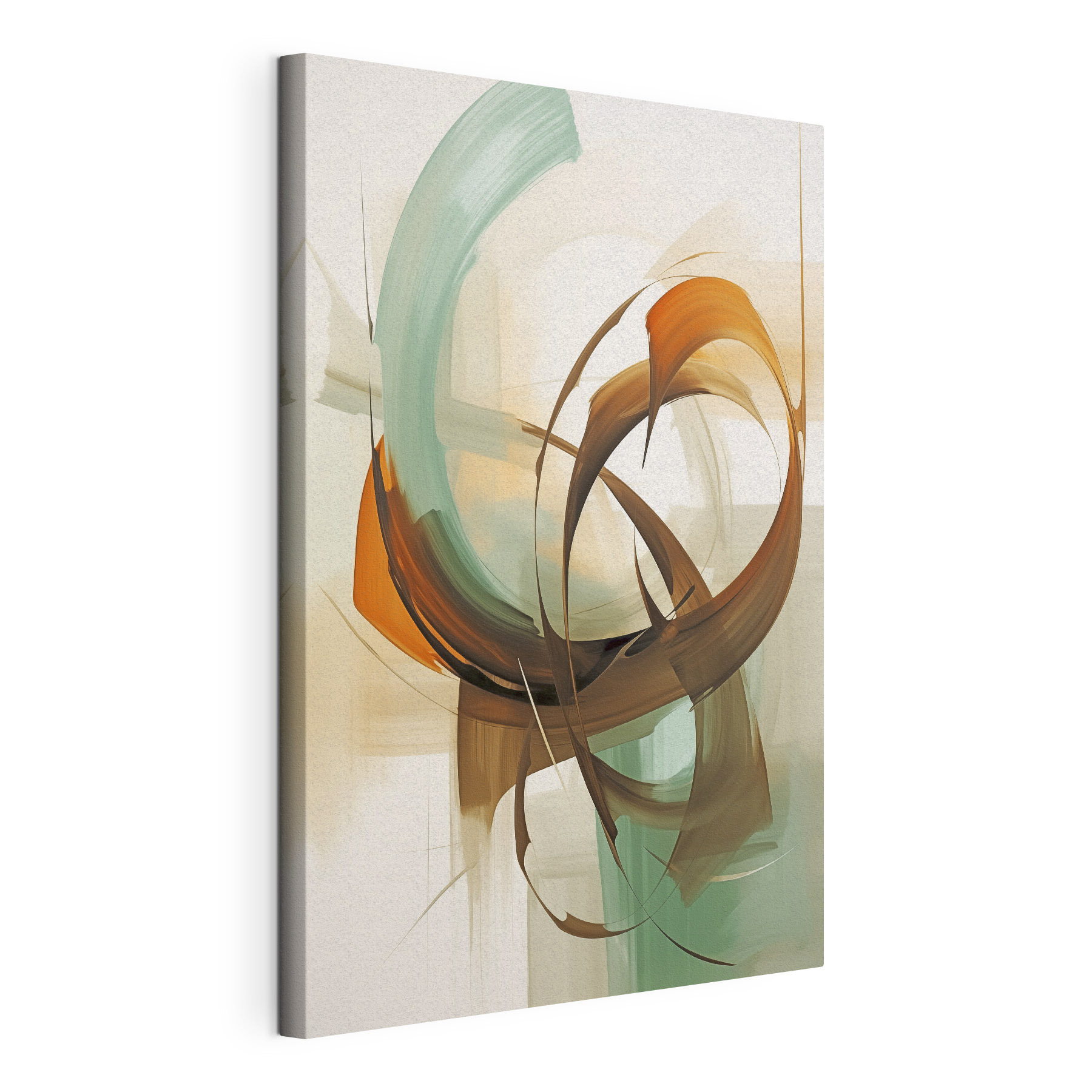 Painting of a swirly circle Painting of a swirly circle