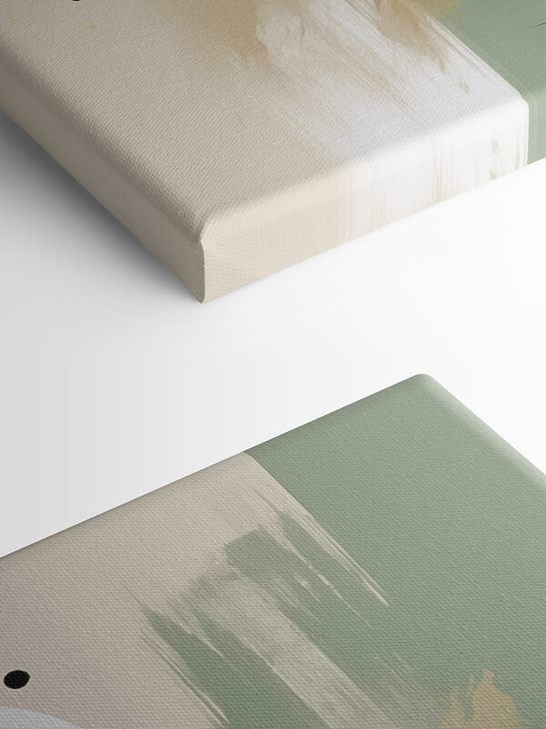 Painting of a plant with leaves Painting of a plant with leaves