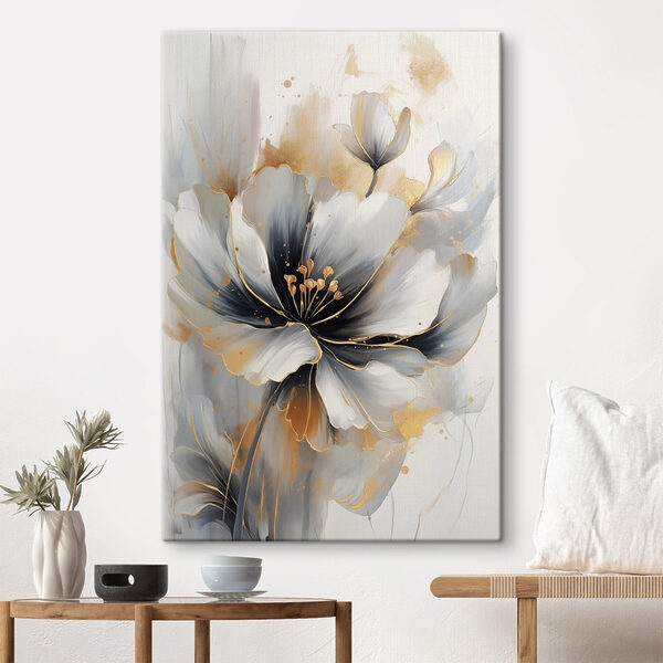 Painting of a flower Painting of a flower
