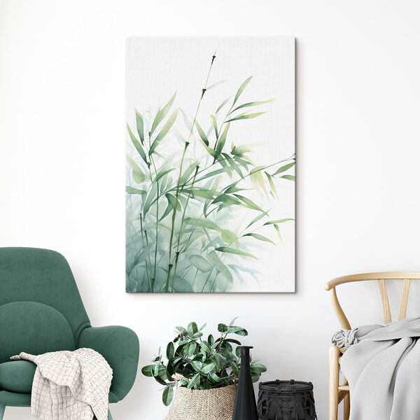 Watercolor painting of a plant