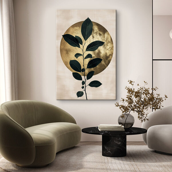 - Elegant leaves against a soft backdrop - Elegant leaves against a soft backdrop