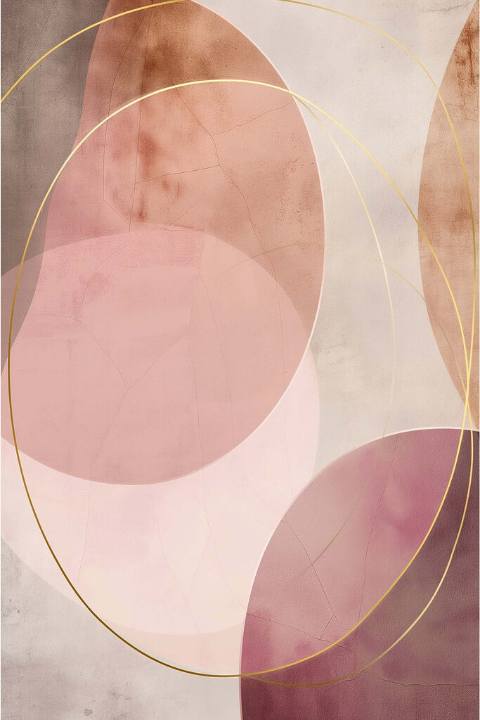 Soft hues and gentle curves unite