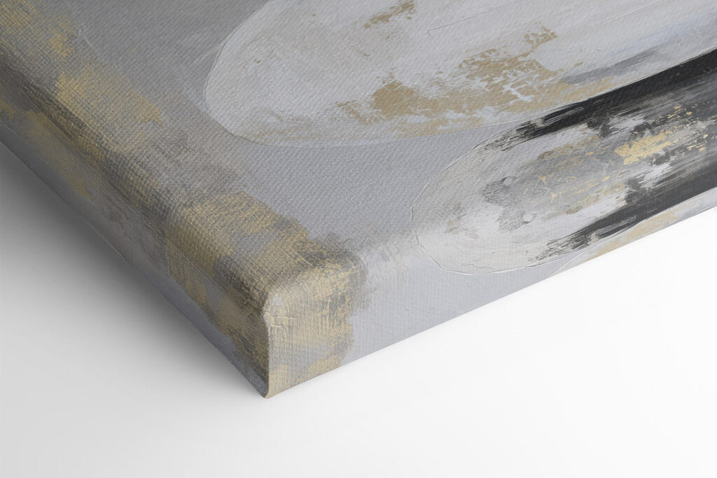 Painting of a stack of rocks