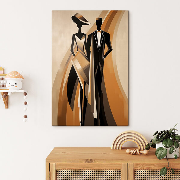 Man and woman in a suit Man and woman in a suit