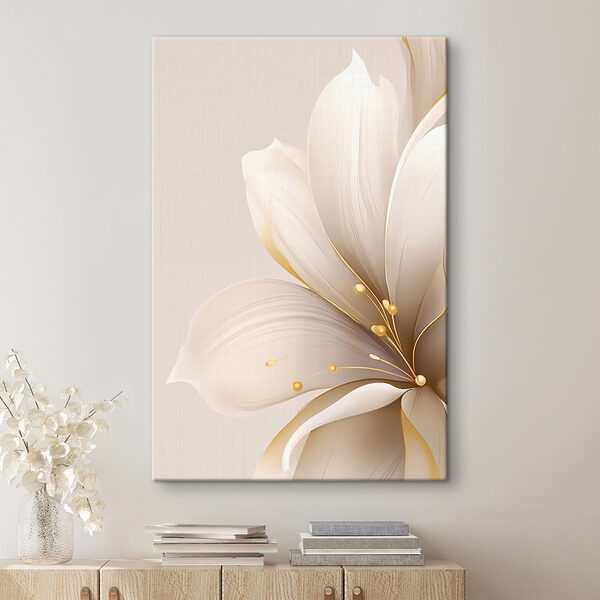 Delicate petals in soft hues