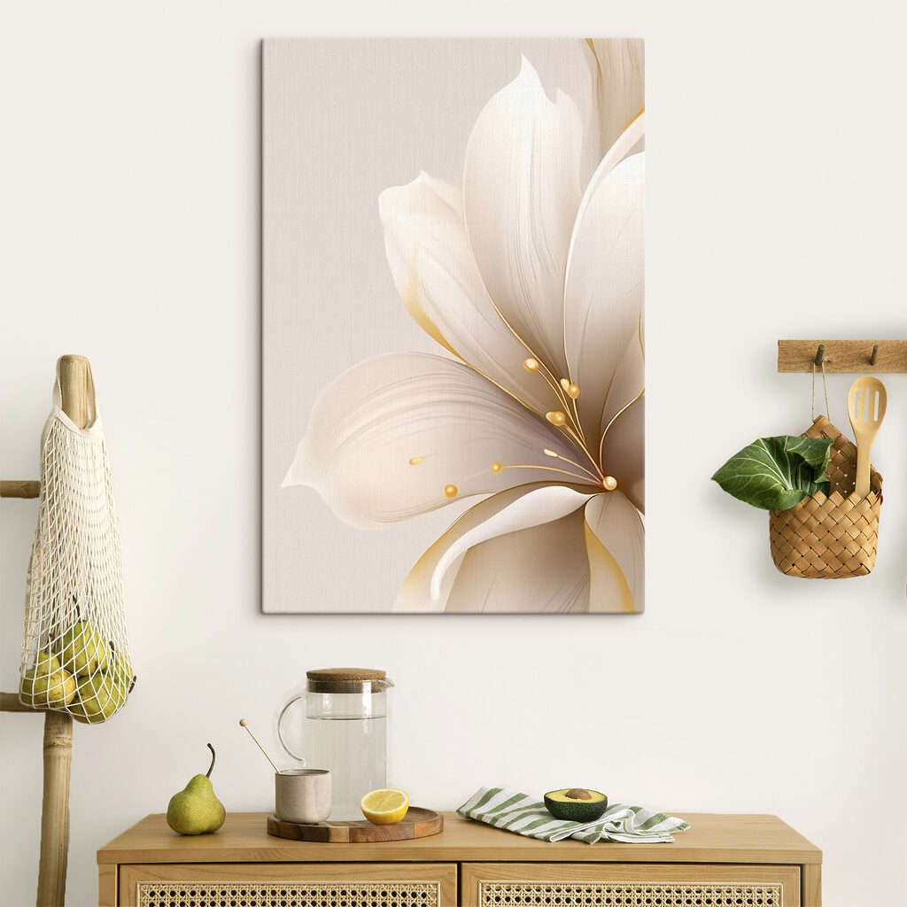Delicate petals in soft hues