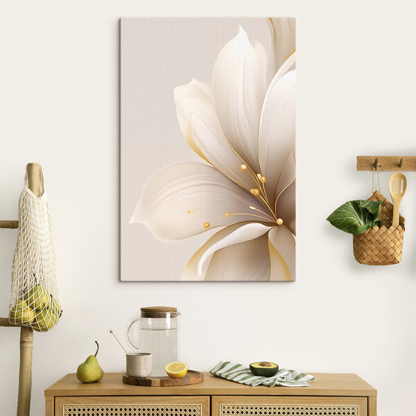 Delicate petals in soft hues