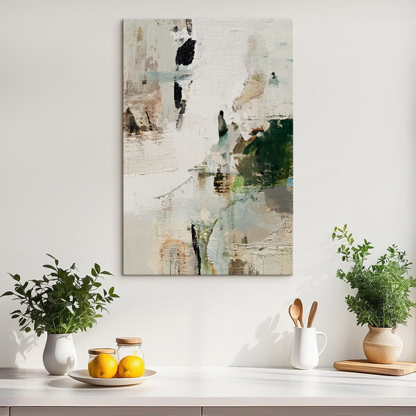 Abstract textures in soft colors