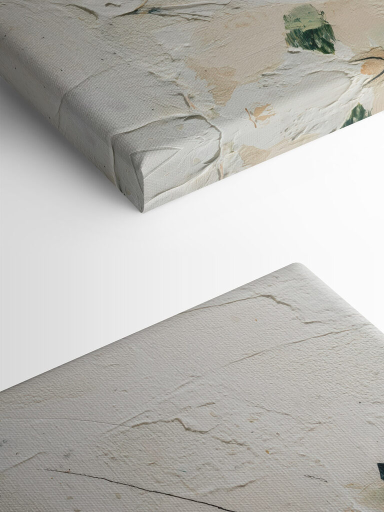 Abstract textures in soothing hues