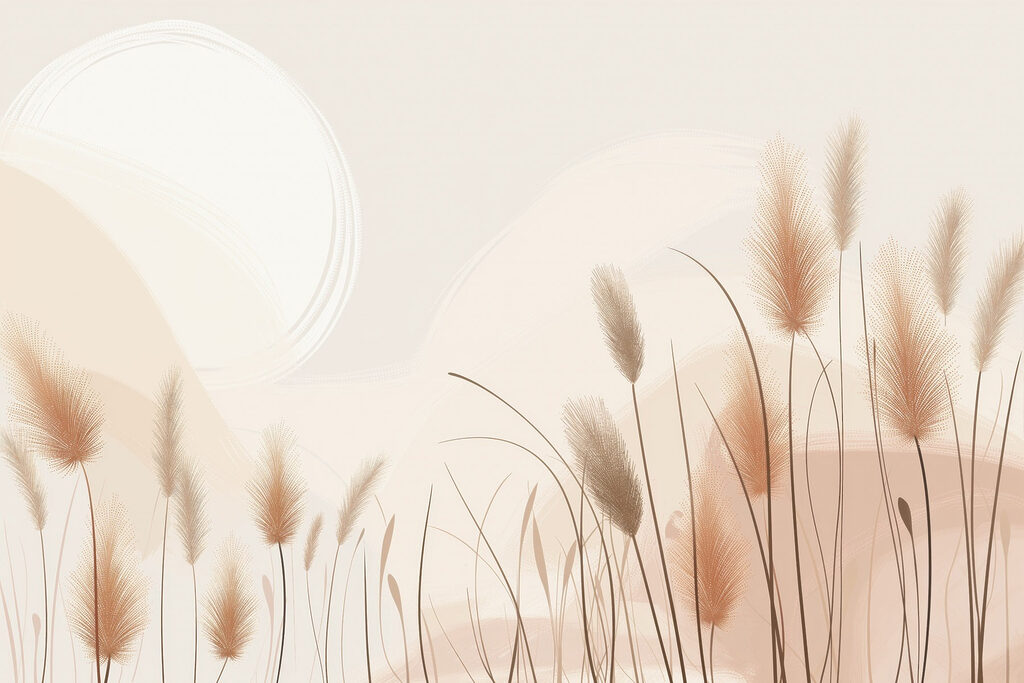 Gentle breeze through soft grasses Gentle breeze through soft grasses