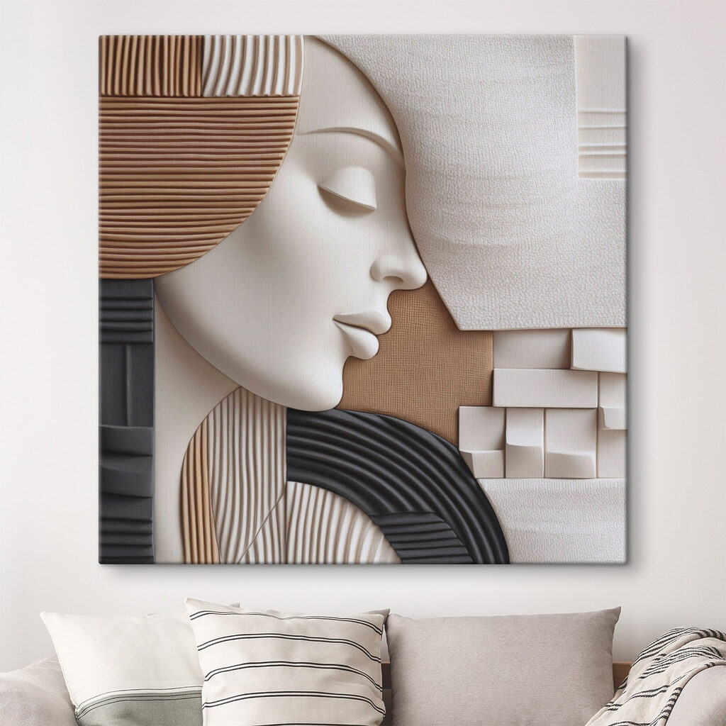 Sculpture of a woman