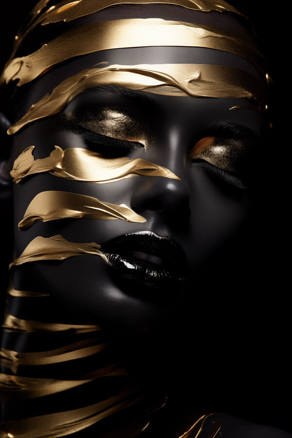 Mystical beauty in striking contrast