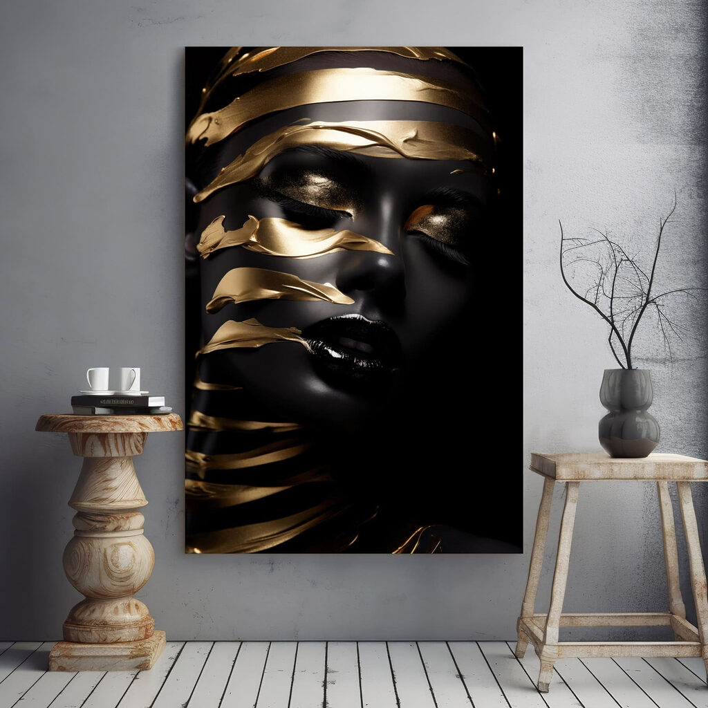 Mystical beauty in striking contrast