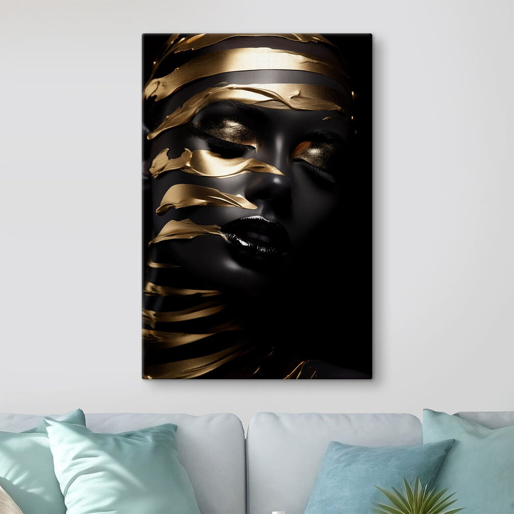 Mystical beauty in striking contrast