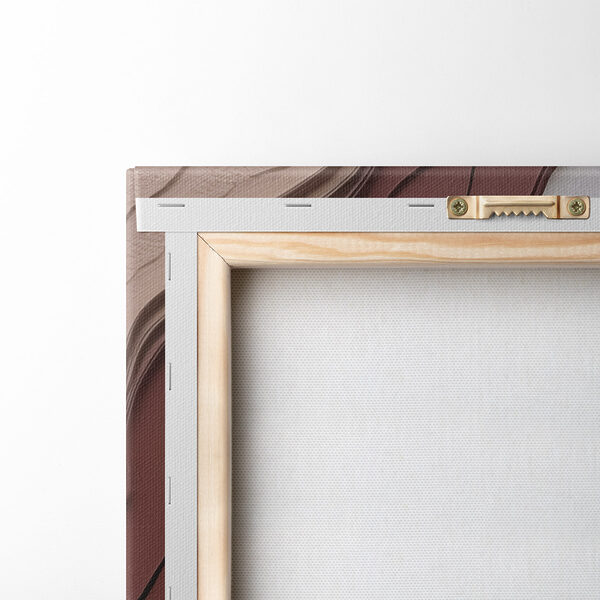 Artistic layers in warm, soft colors
