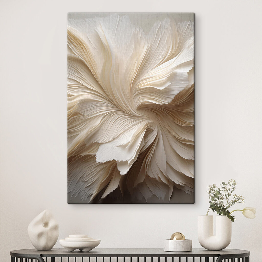 Soft layers create a gentle flow Soft layers create a gentle flow