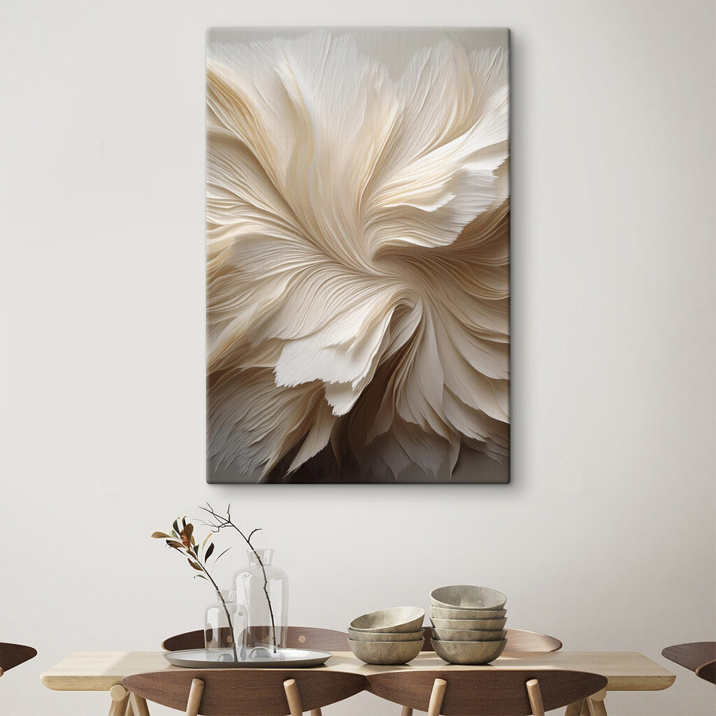 Soft layers create a gentle flow Soft layers create a gentle flow