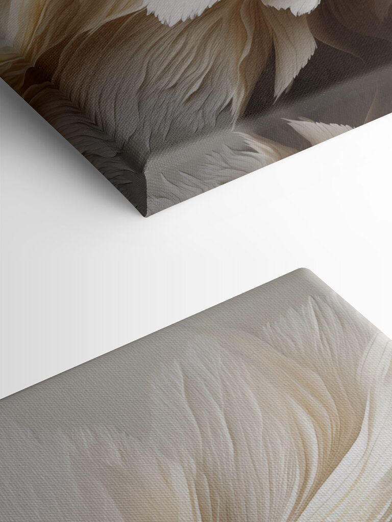 Soft layers create a gentle flow Soft layers create a gentle flow