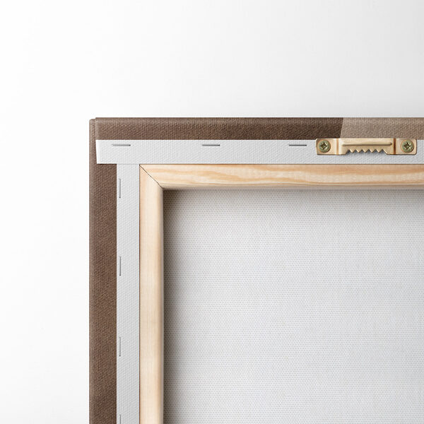 Soft curves in earthy tones