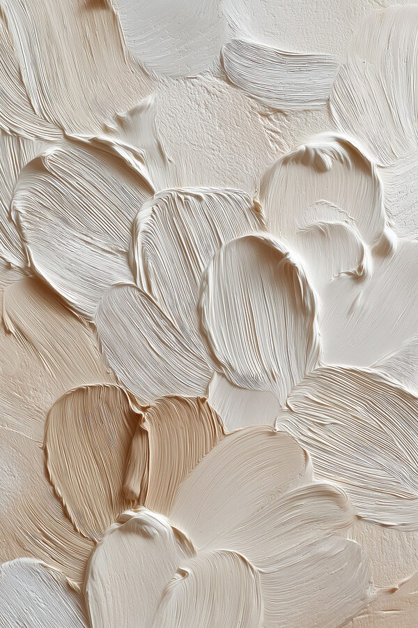 Soft hues in playful strokes