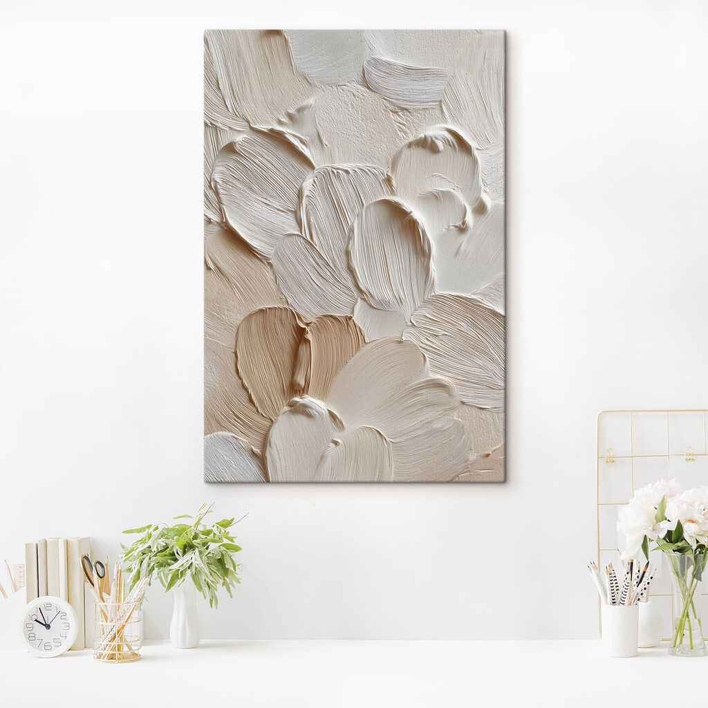 Soft hues in playful strokes