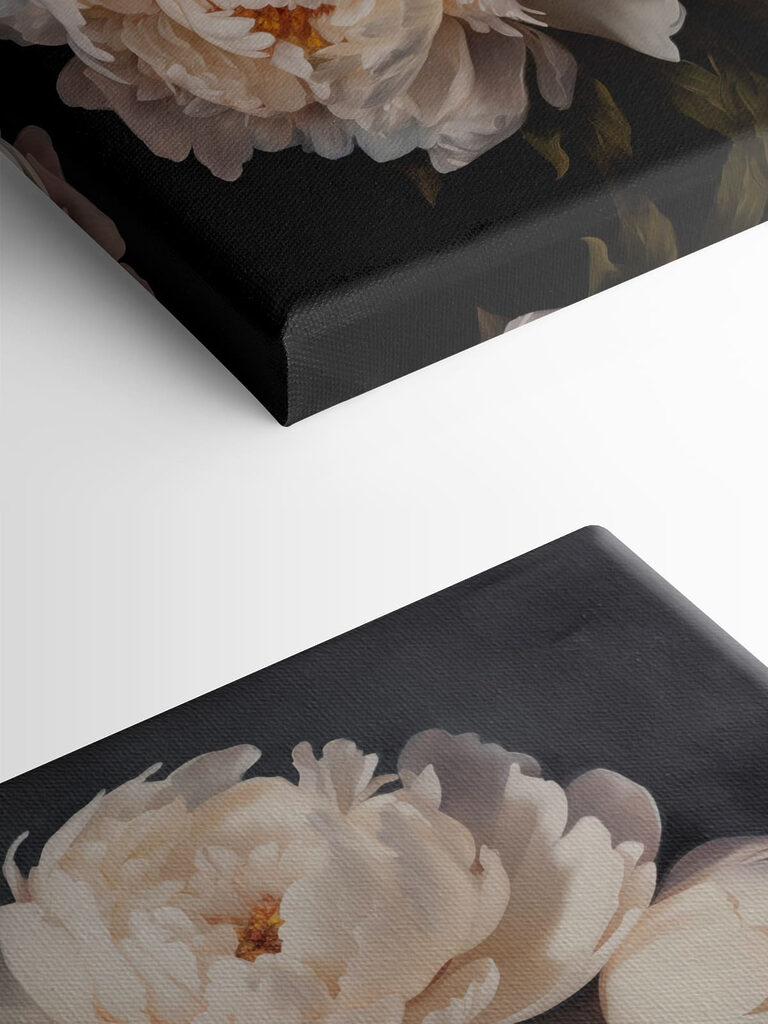 Delicate blooms in soft hues