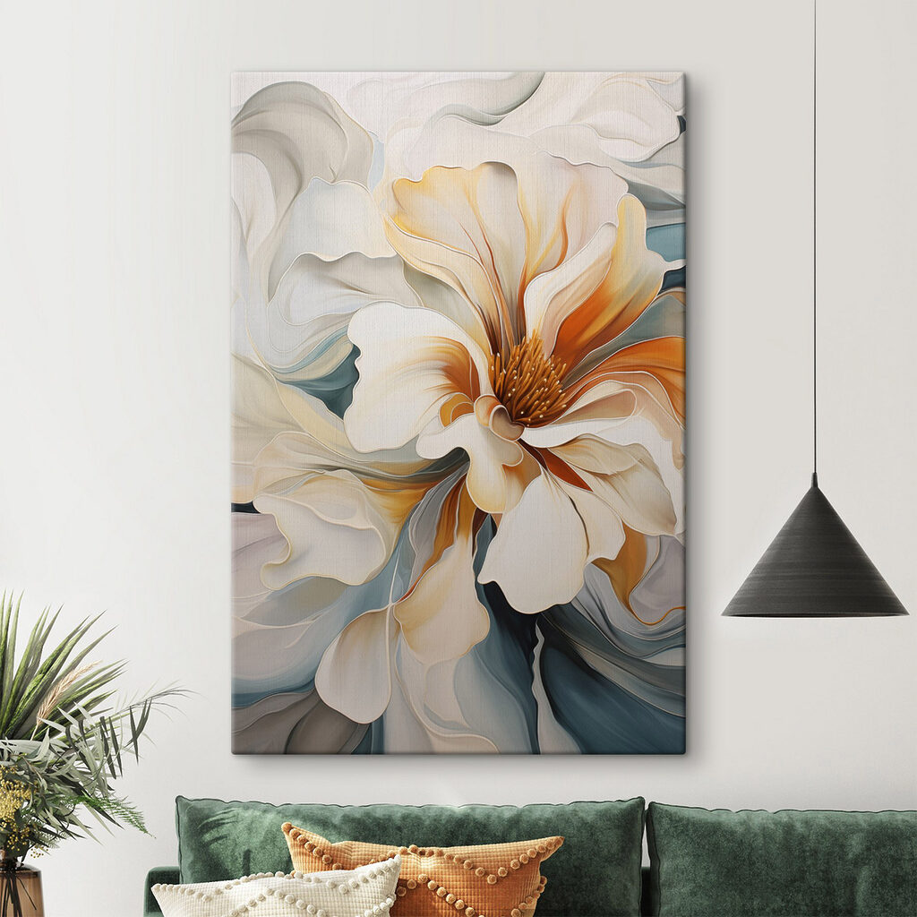 Vibrant blooms in soft pastel shades