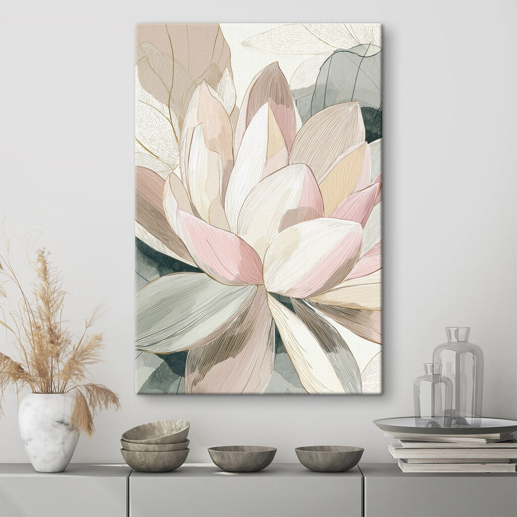 Delicate petals in soft hues Delicate petals in soft hues