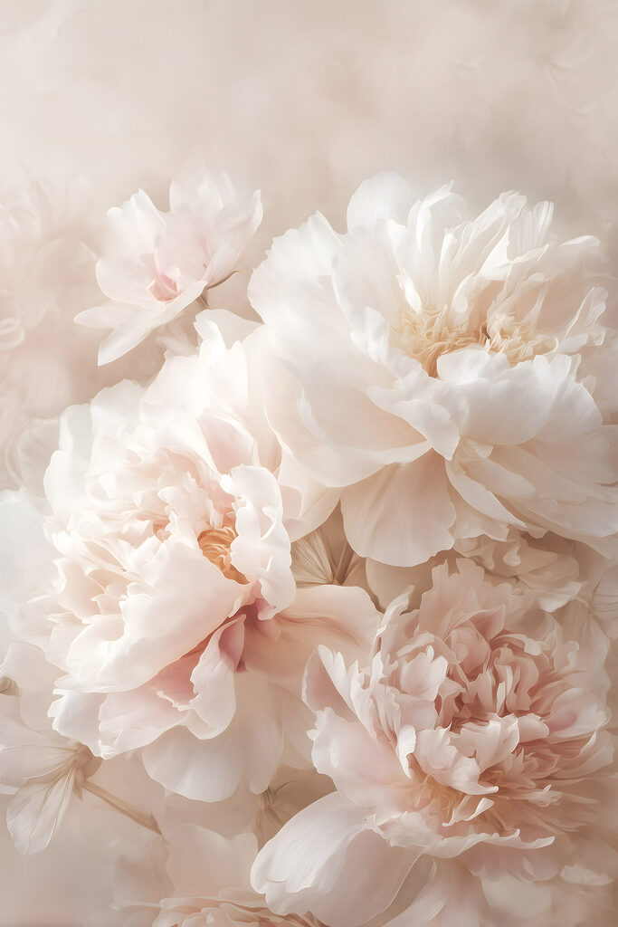 Group of white flowers