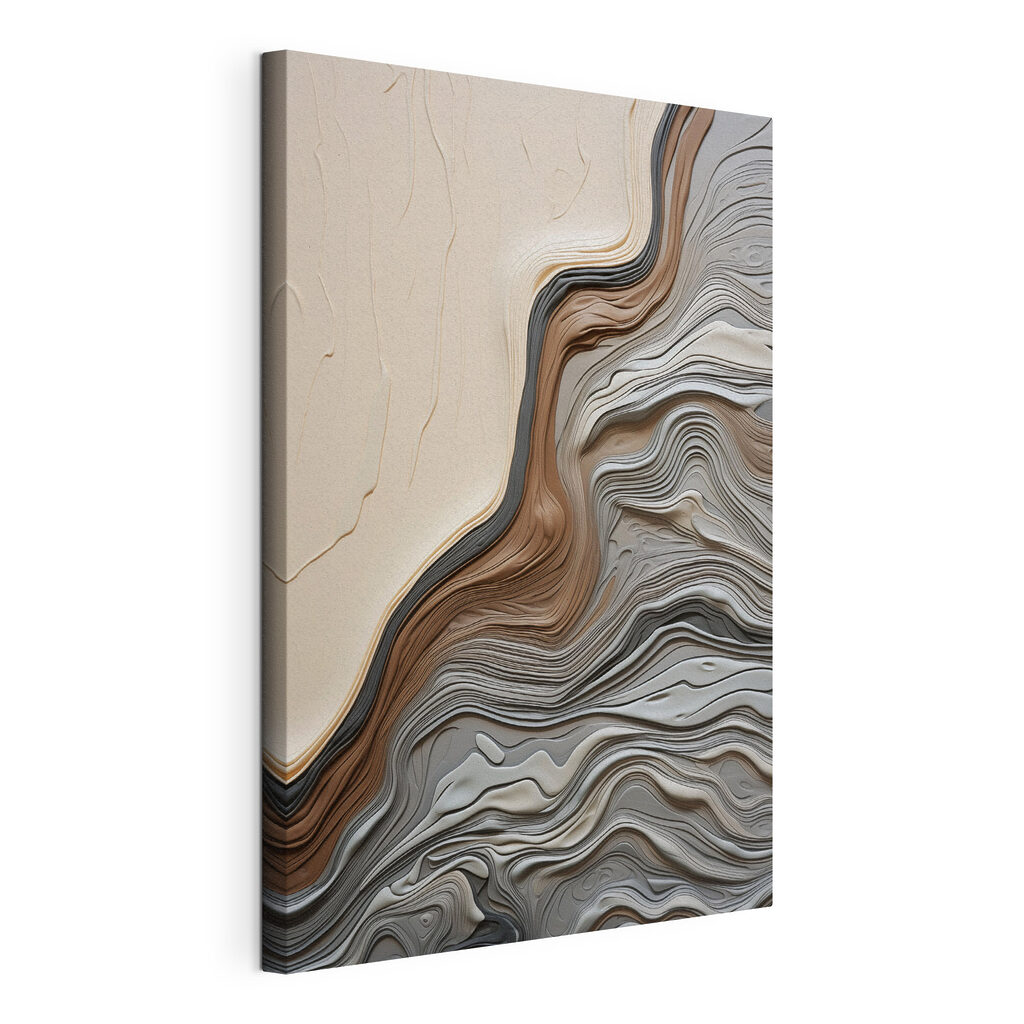 Abstract patterns in soft hues