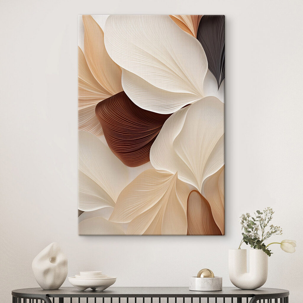 Soft, flowing shapes in gentle tones Soft, flowing shapes in gentle tones