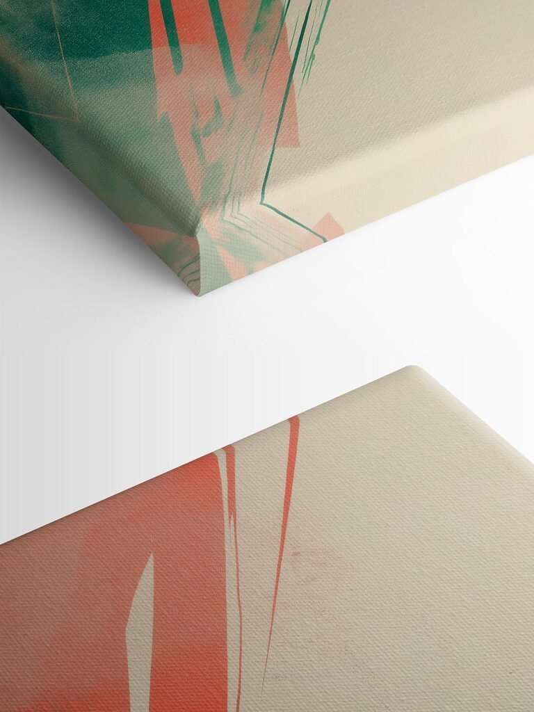 Dynamic colors create intriguing movement