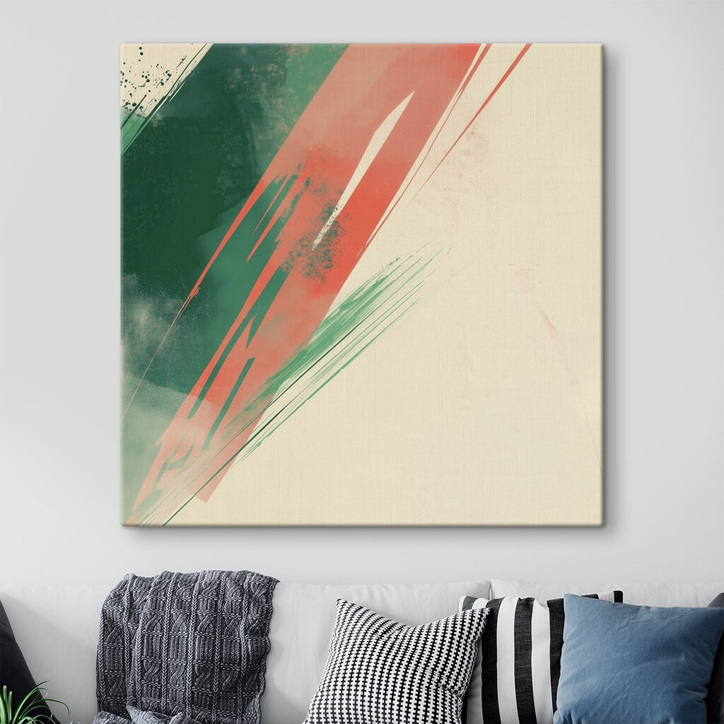 Dynamic colors create intriguing movement