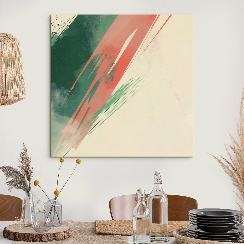 Dynamic colors create intriguing movement