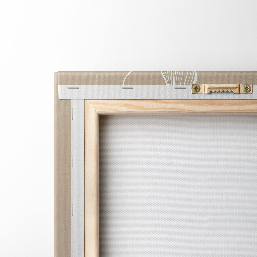 White line drawing on a tan background White line drawing on a tan background