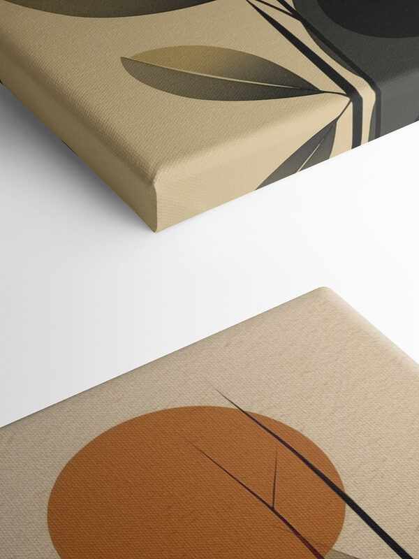 Nature-inspired minimalistic art design Nature-inspired minimalistic art design