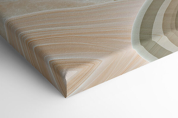 Soft curves and gentle hues blend together Soft curves and gentle hues blend together