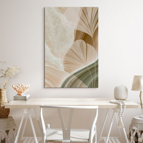Soft curves and gentle hues blend together Soft curves and gentle hues blend together
