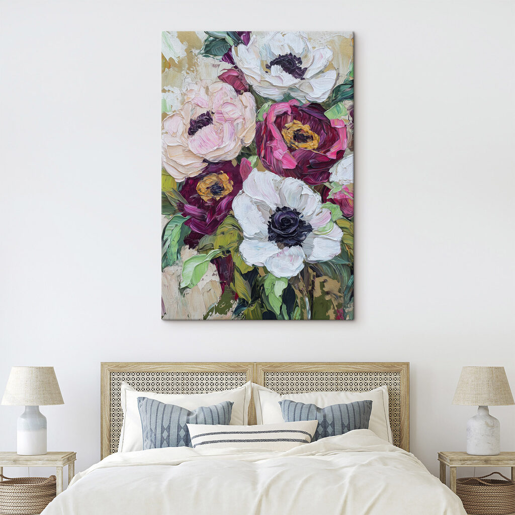 Beautiful bouquet of vibrant flowers