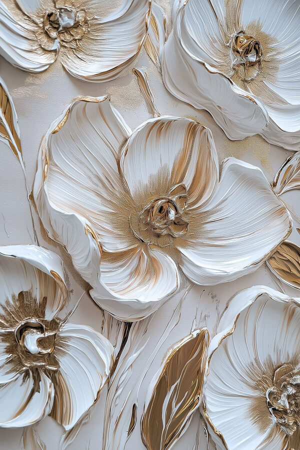 Delicate blooms in soft hues
